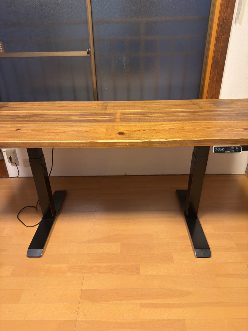 ワ*コ様 kanademono杉ヴィンテージ180cmFLEXISPOT スマー