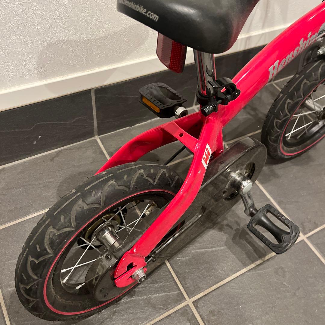 へんしんバイク　ピンク　幼児用自転車