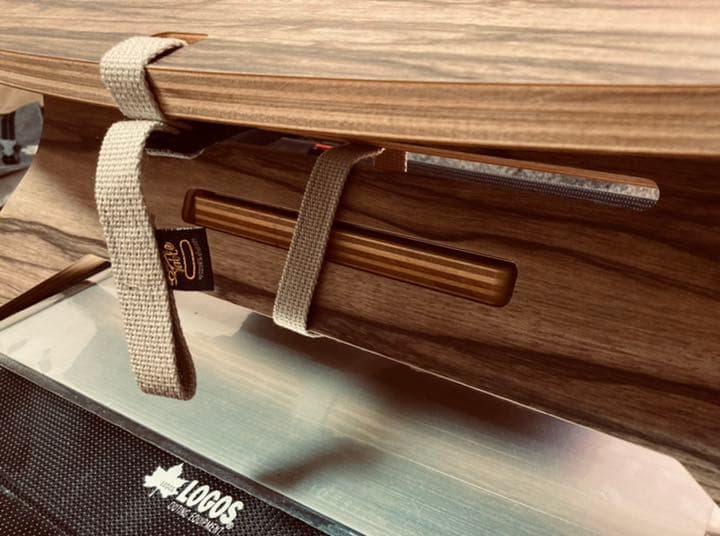 CAMP OOPERTS C型ブーメランテーブルW800 メラミン天板 未使用品