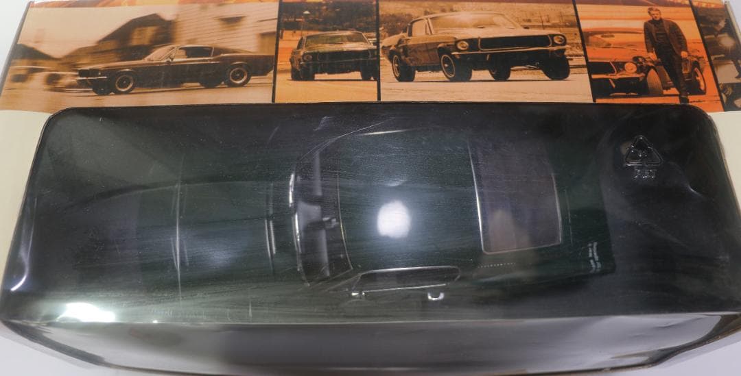 希少オートアート製　映画『ブリット』劇中車　１９６８ムスタングＧＴ　１／１８