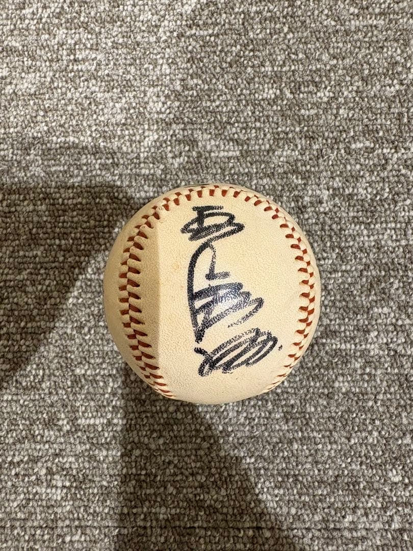 巨人寄せ書き直筆サインボール（長嶋、王、堀内、高田）