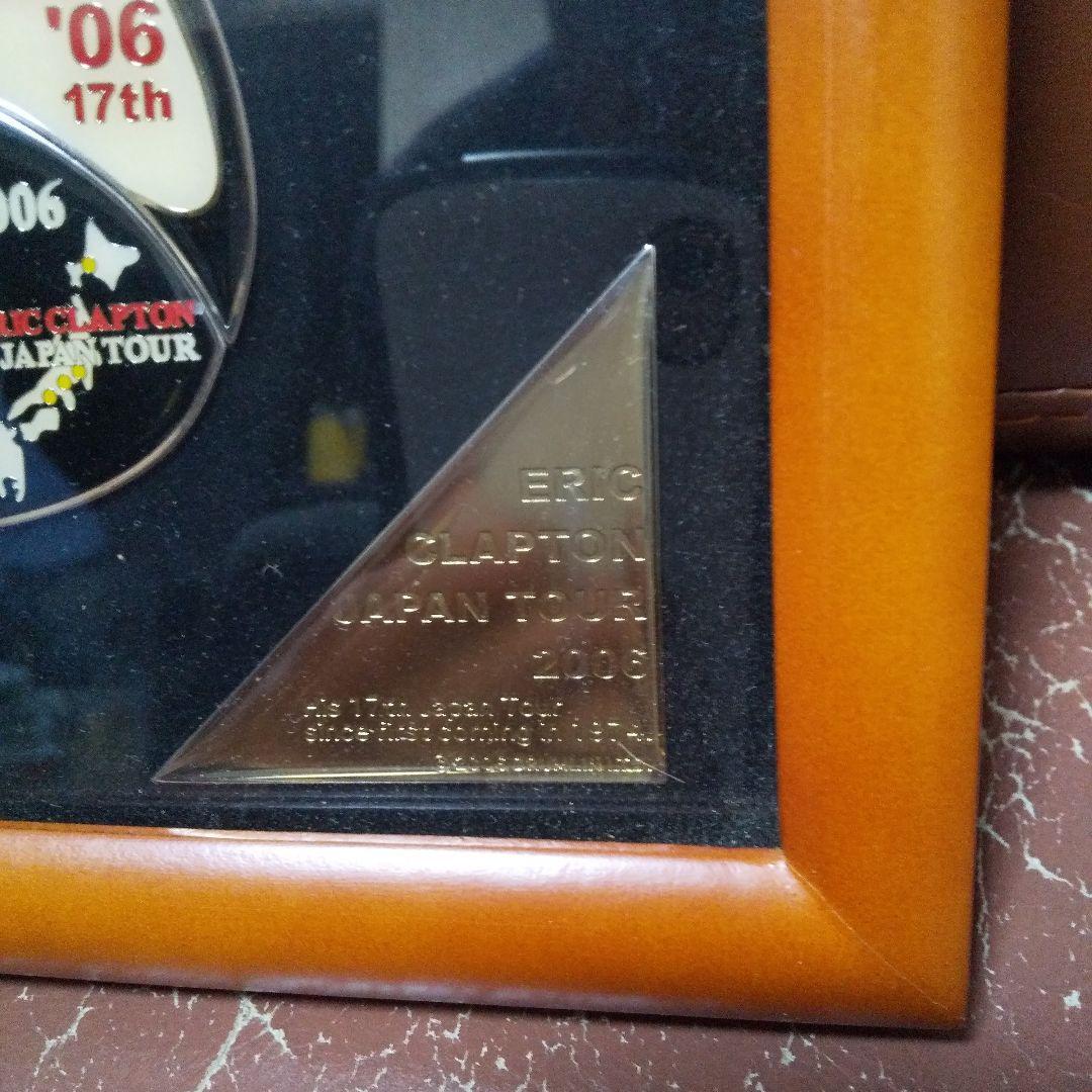 エリック・クラプトン ジャパンツアー記念プレート 2006年