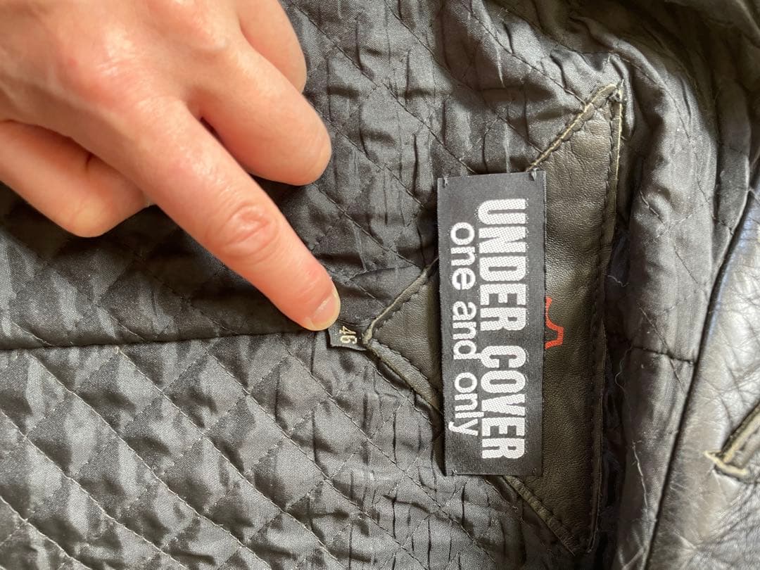 ONEOFFアンダーカバーライダースレザージャケットundercoverism