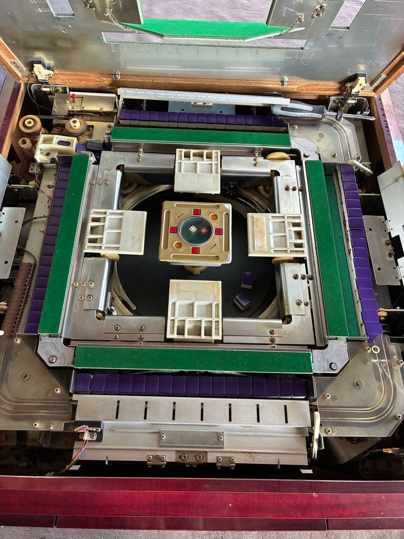 全自動麻雀卓 AM-7901A型 ジャンク品　電元オートメーション株式会社製