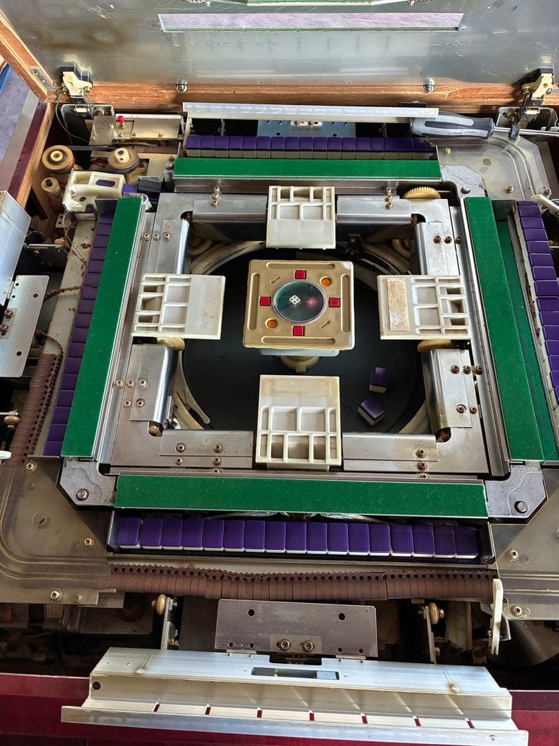 全自動麻雀卓 AM-7901A型 ジャンク品　電元オートメーション株式会社製