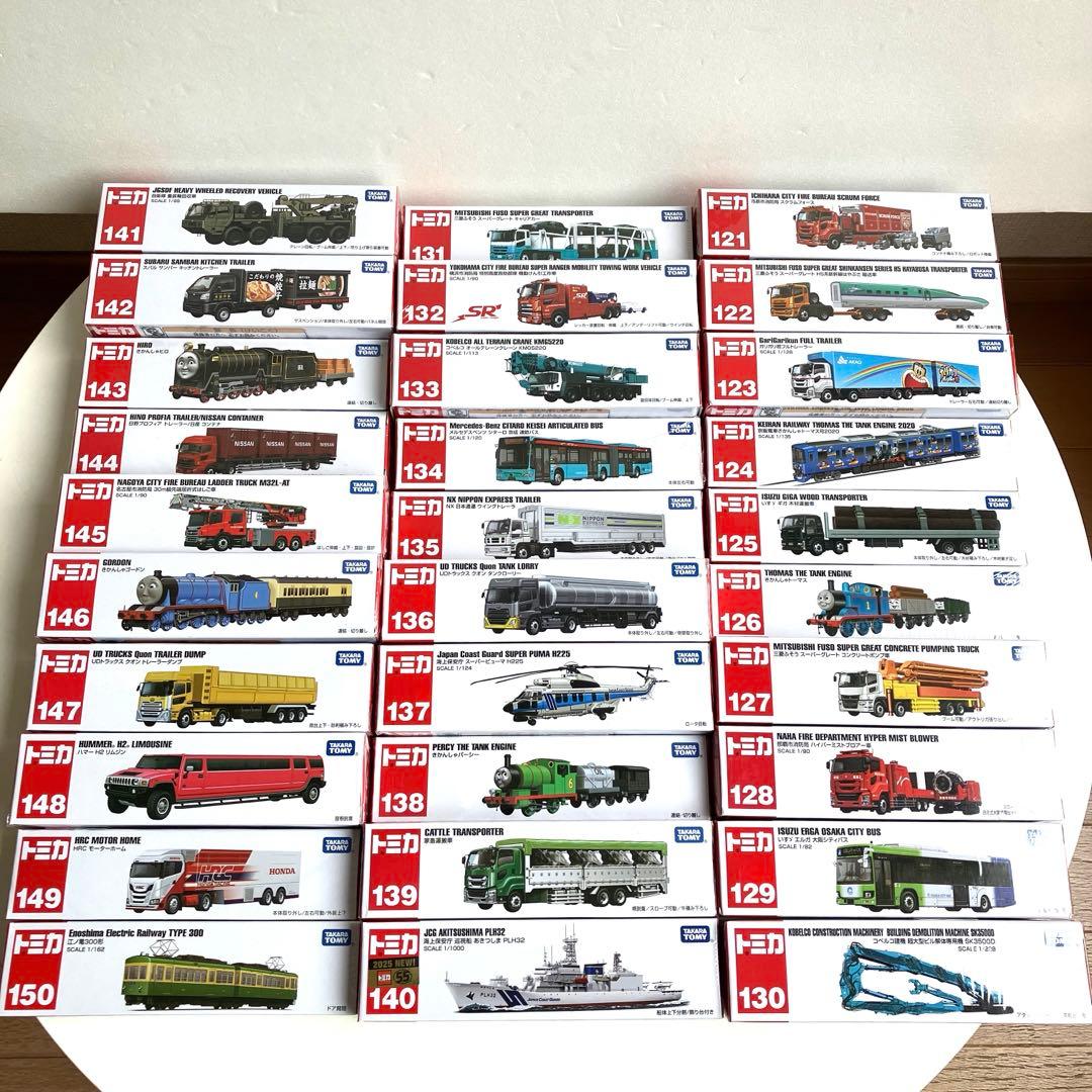 ロングトミカ　まとめ売り 30台セット未開封　121〜150