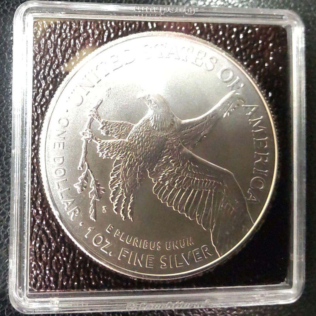 2025年 ザ ヴァイキング カラーイーグル 1オンス銀貨 純銀