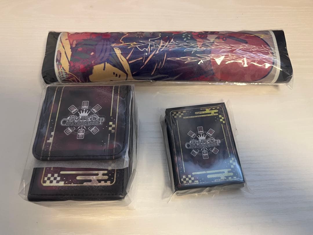 はっちCS 2025上位入賞景品 スリーブ、プレイマット、デッキケース未開封