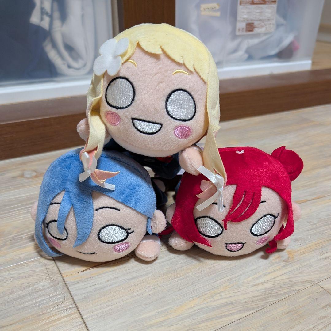 ラブライブ　Liella　モアプラスぬいぐるみ　冬制服　四季　メイ　夏美　セット