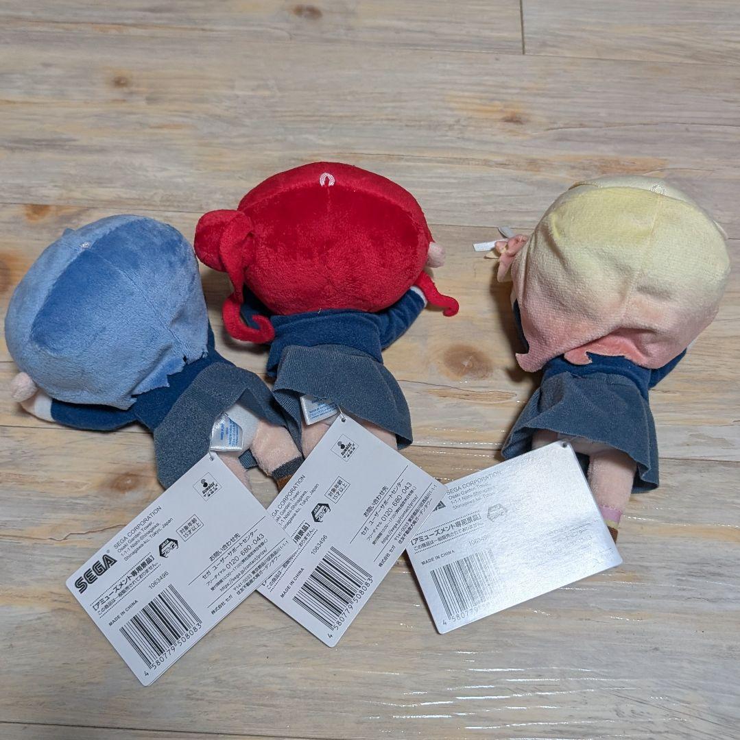 ラブライブ　Liella　モアプラスぬいぐるみ　冬制服　四季　メイ　夏美　セット