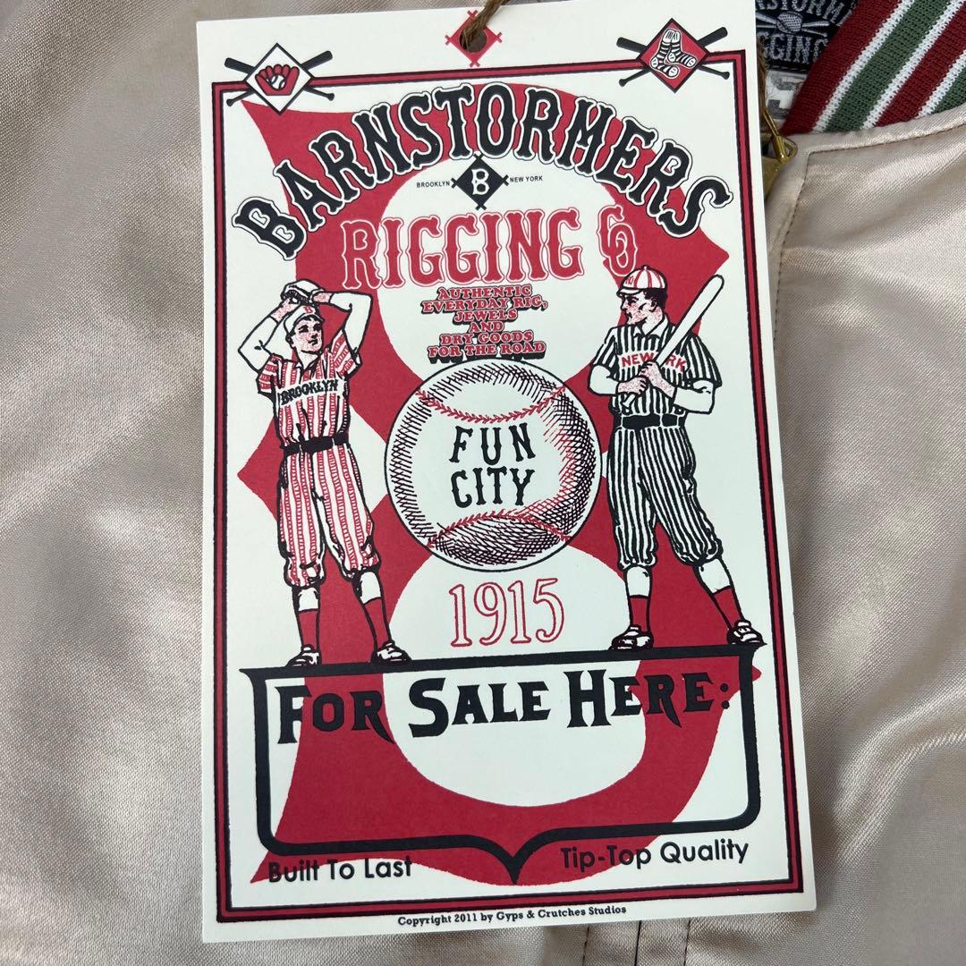 【新品未使用】BARNSTORMERS バーンストーマーズ　ジャケット　S