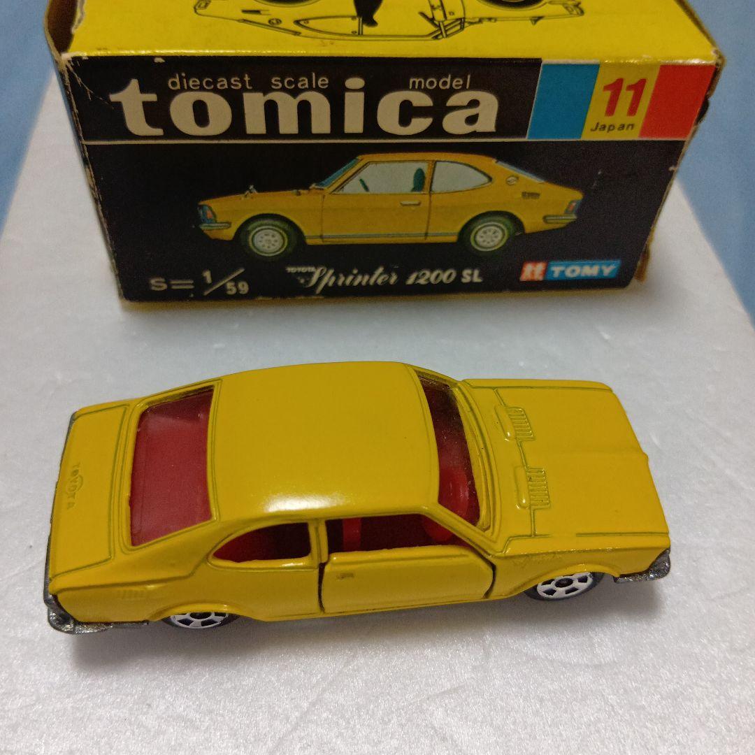 香港トミカ　トヨタ　スプリンター1200 SL　イエロー　香港製　元箱あります。