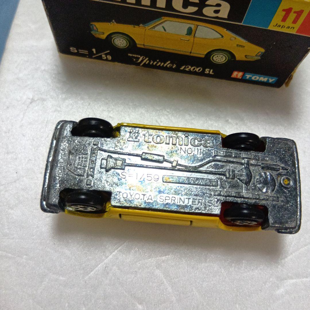 香港トミカ　トヨタ　スプリンター1200 SL　イエロー　香港製　元箱あります。