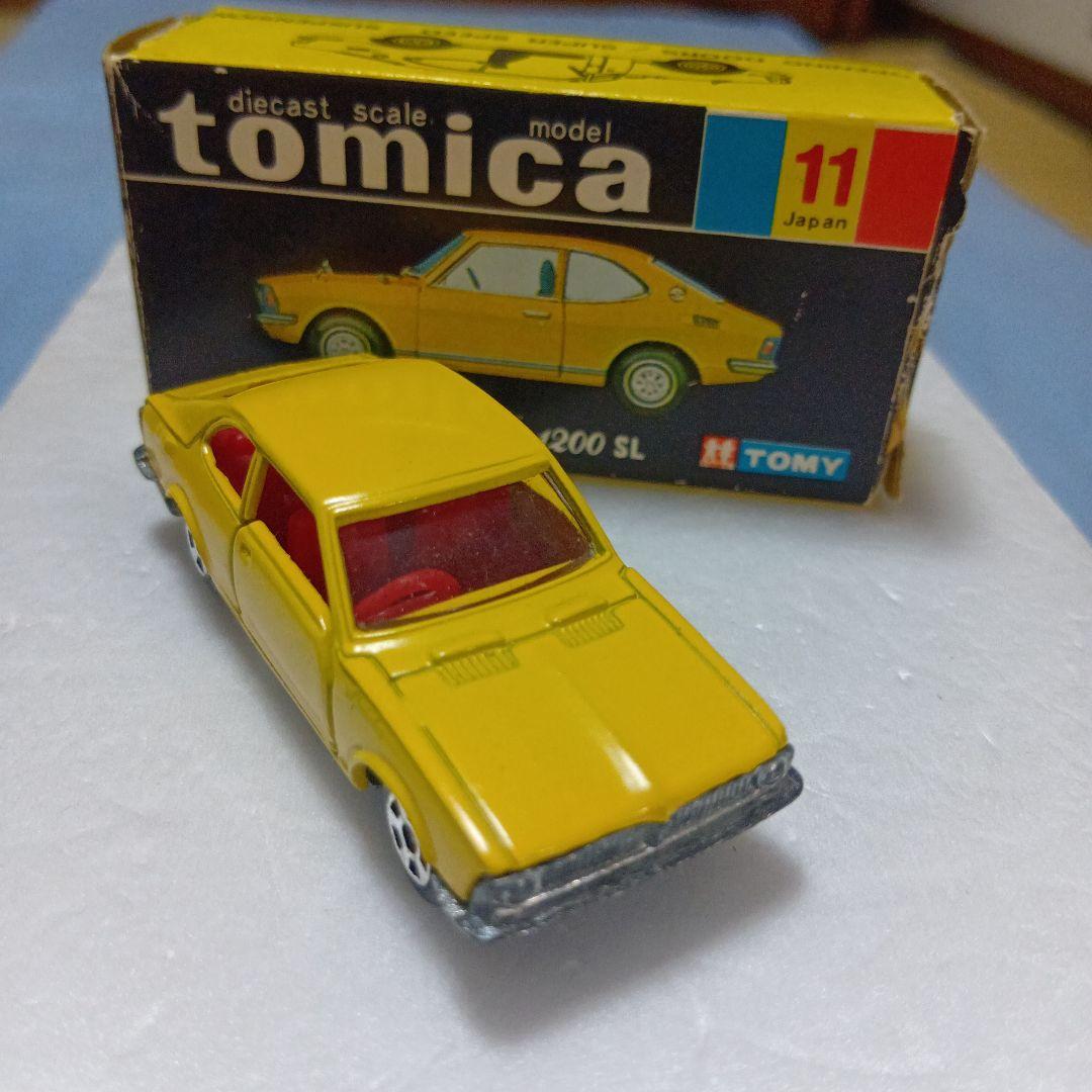 香港トミカ　トヨタ　スプリンター1200 SL　イエロー　香港製　元箱あります。