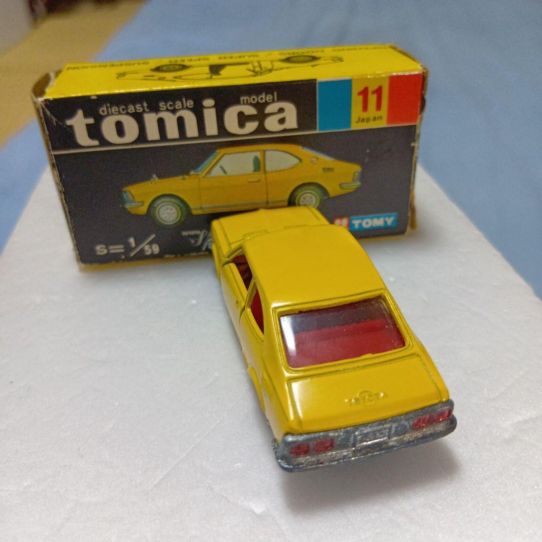 香港トミカ　トヨタ　スプリンター1200 SL　イエロー　香港製　元箱あります。