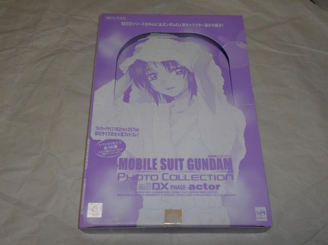 ガンダム フォトコレクション CellDX PHASE-actor　16ｐ　箱付