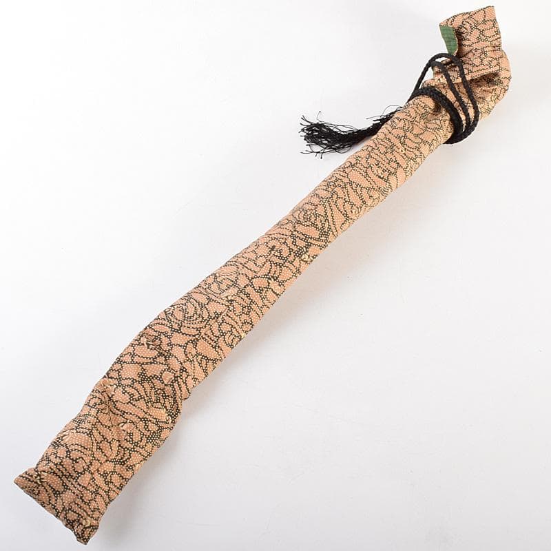 仏教美術　桑製水晶装飾　漢文刻　如意　前大徳　中村戒仙　書付箱　M　R7541