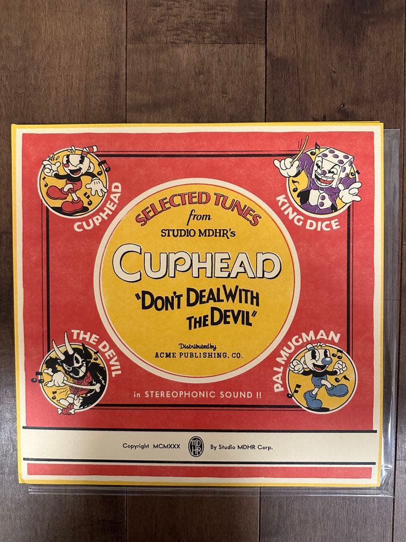 cuphead カップヘッド　ゲーム　サウンドトラック　レコード