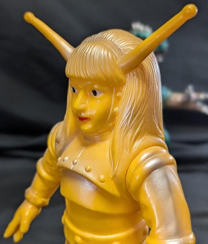 マグマ大使＆灼熱怪獣アロン・大恐竜（ブルマァク復刻）ソフビフィギュア２体セット