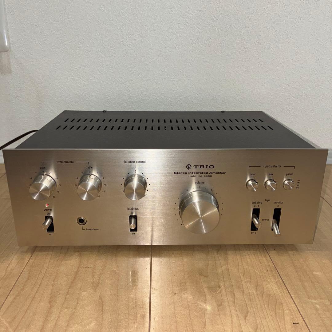 動作良好！！trio 　プリメインアンプ　KA-3300 名機です