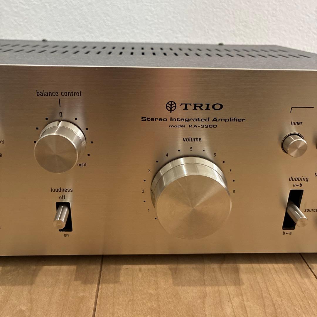 動作良好！！trio 　プリメインアンプ　KA-3300 名機です