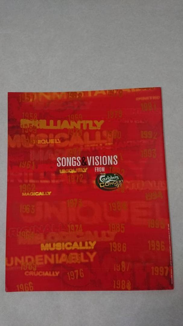 ☆WEMBLEY STADIUM16.8.97SONGS&VISIONS