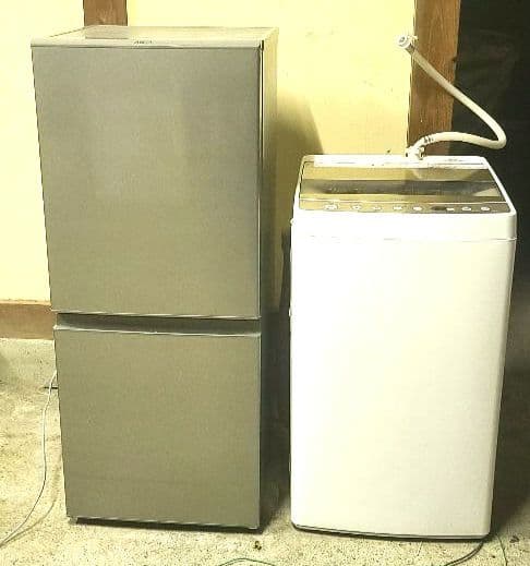 関東 設置送料無料 高年式 2022年式 冷蔵庫 洗濯機 生活家電2点セット