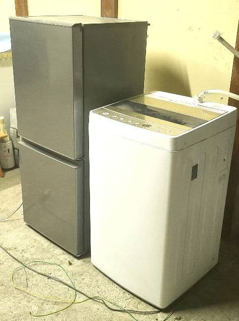 関東 設置送料無料 高年式 2022年式 冷蔵庫 洗濯機 生活家電2点セット