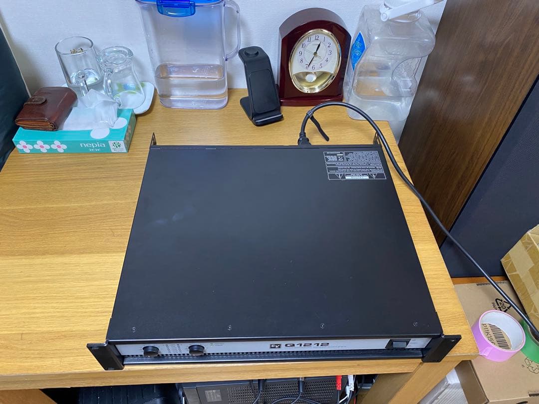 EV Q1212 パワーアンプ 動作確認済み。良い品。