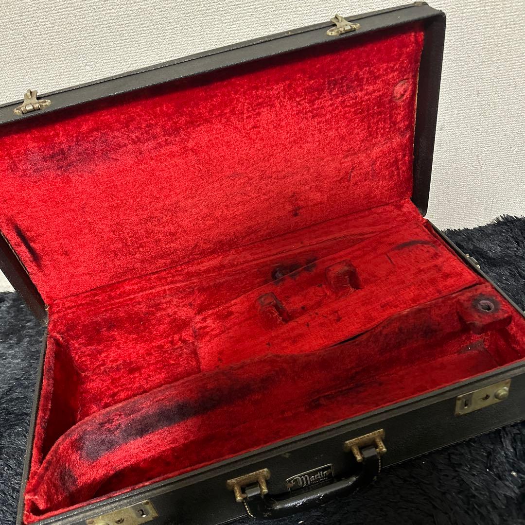 希少 ビンテージ Martin トランペット ハードケース 管楽器 当時物
