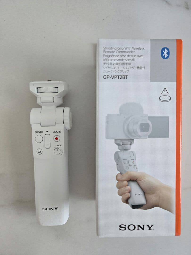 SONY ZV-E10 ホワイト カメラ本体&レンズ&グリップ