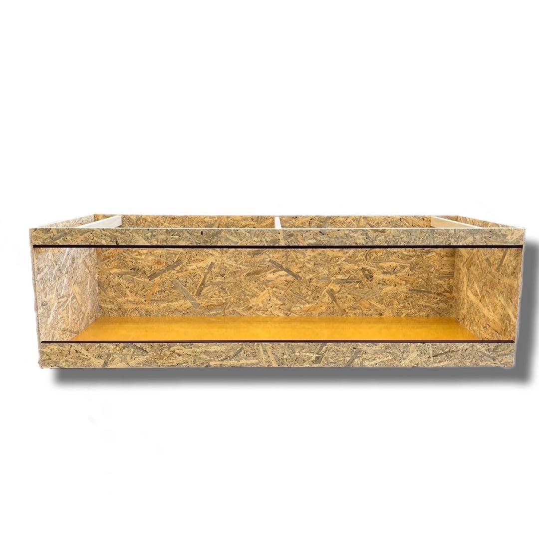 ★17　【OKA CAGE】爬虫類ケージ　1500×600×450 OSB