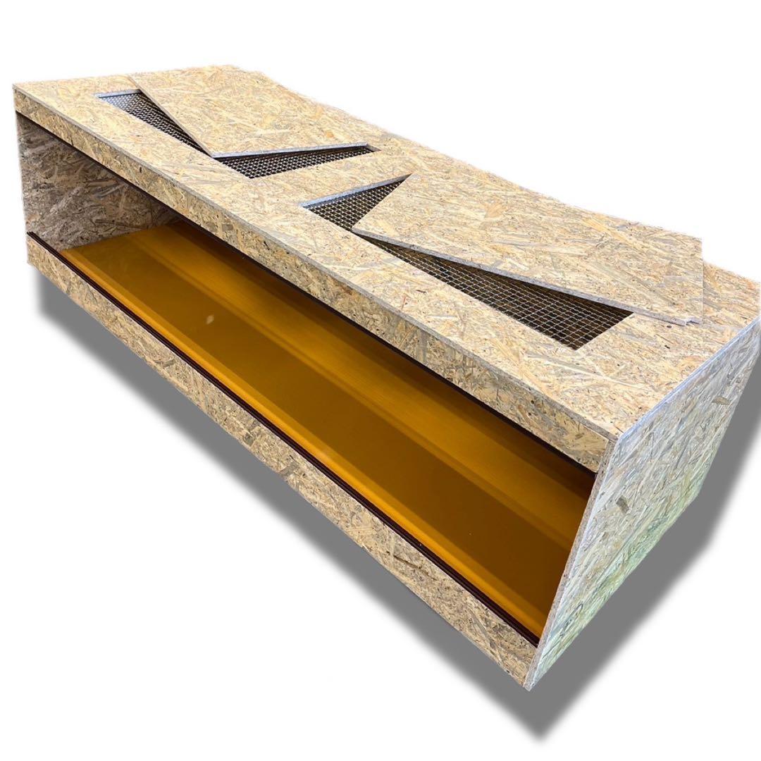 ★17　【OKA CAGE】爬虫類ケージ　1500×600×450 OSB