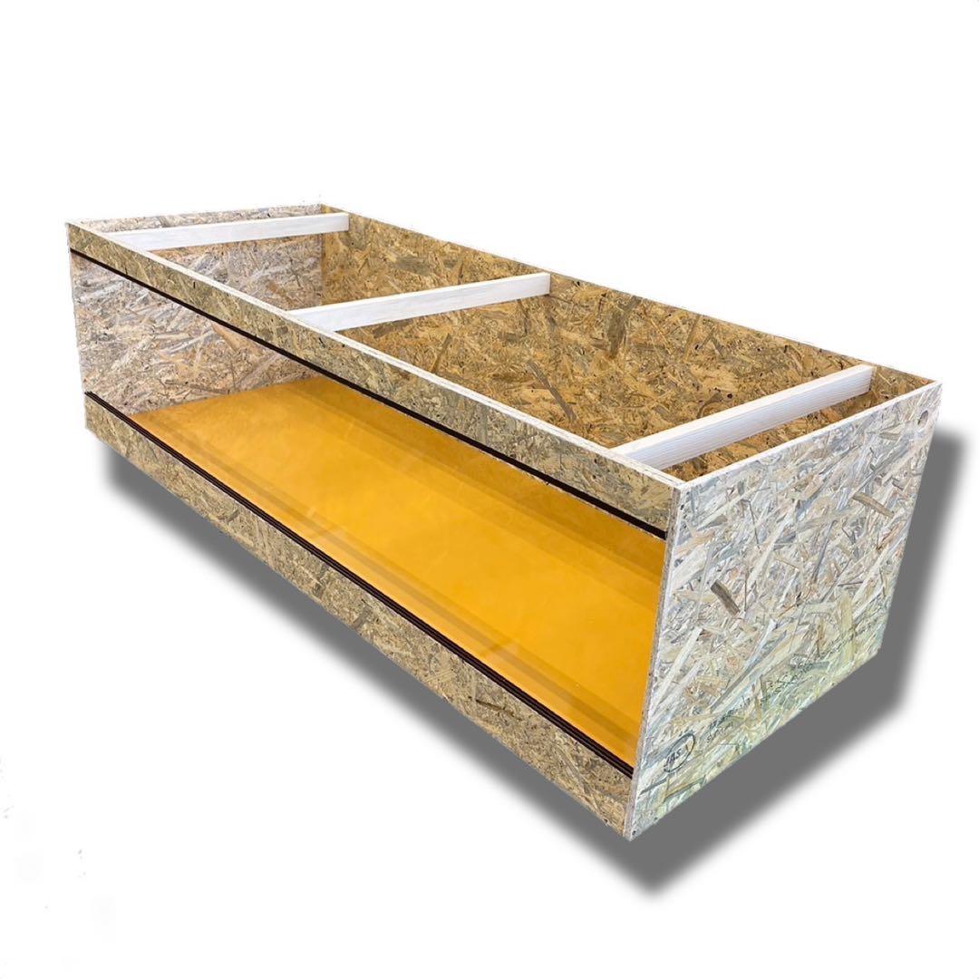 ★17　【OKA CAGE】爬虫類ケージ　1500×600×450 OSB