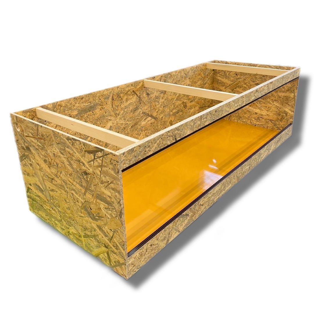 ★17　【OKA CAGE】爬虫類ケージ　1500×600×450 OSB