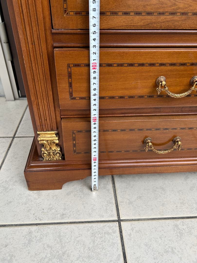 アンティーク　ヴィンテージ　ガラスキャビネット　ディスプレイ　食器棚