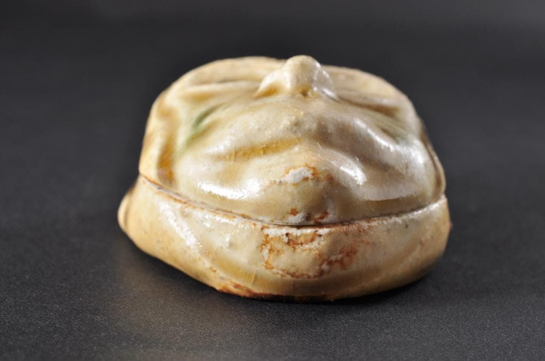 香合　猿　美濃焼　茶道具　香入れ　14代　加藤康景