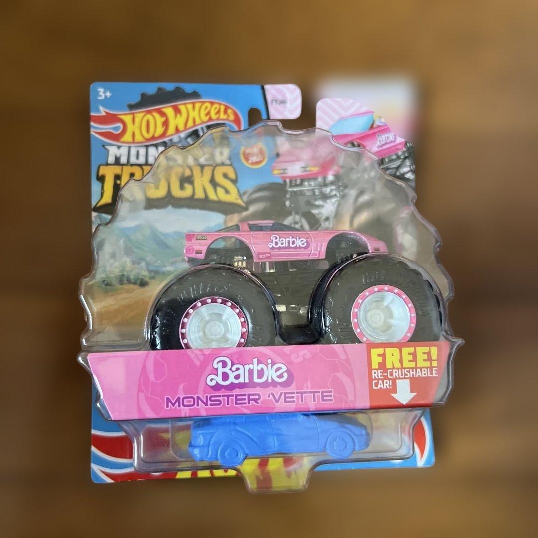 ホットウィール　モンスタートラック　バービー