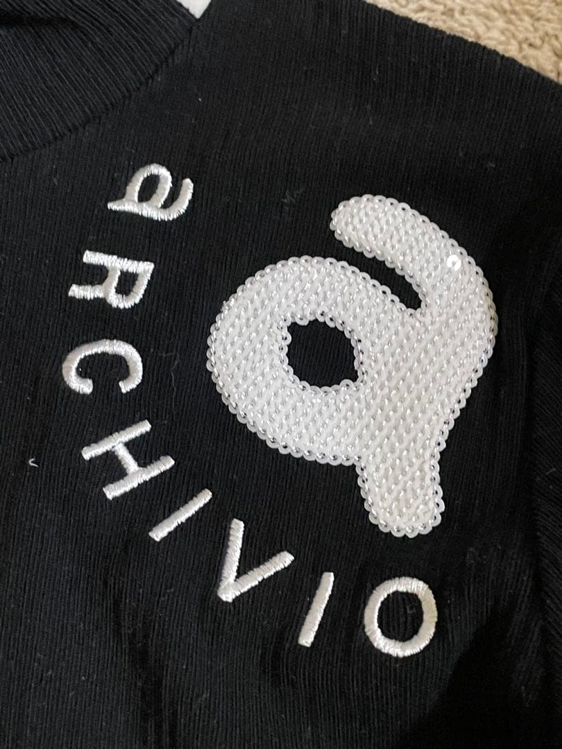 アルチビオ　◆　コットン混長袖リブハイネックプルオーバー