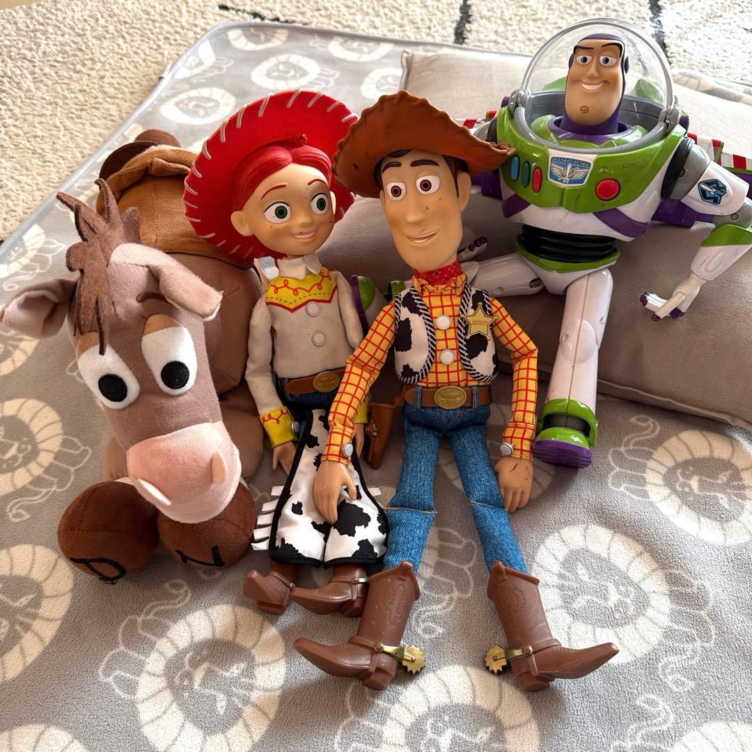 【正規品】トイ・ストーリー リアルサイズ　フィギアセット　ウッディ　バズ