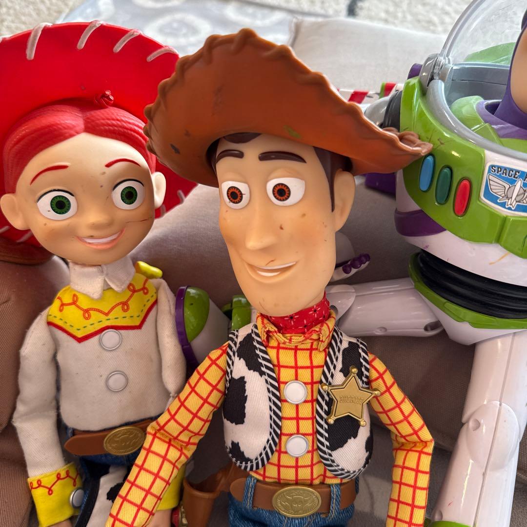 【正規品】トイ・ストーリー リアルサイズ　フィギアセット　ウッディ　バズ