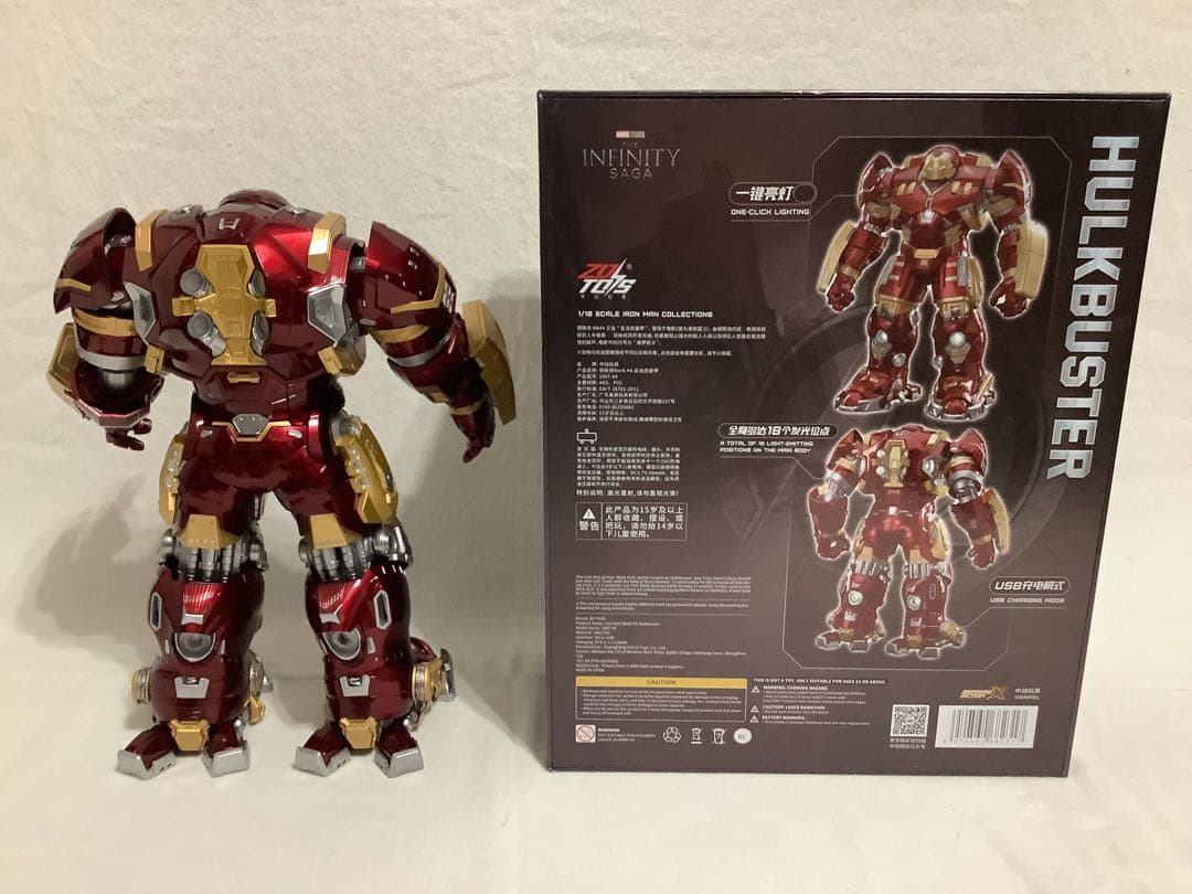 ブ*ル様 ZDTOYS 1/10SUCALE Marvel HULKBUSTER