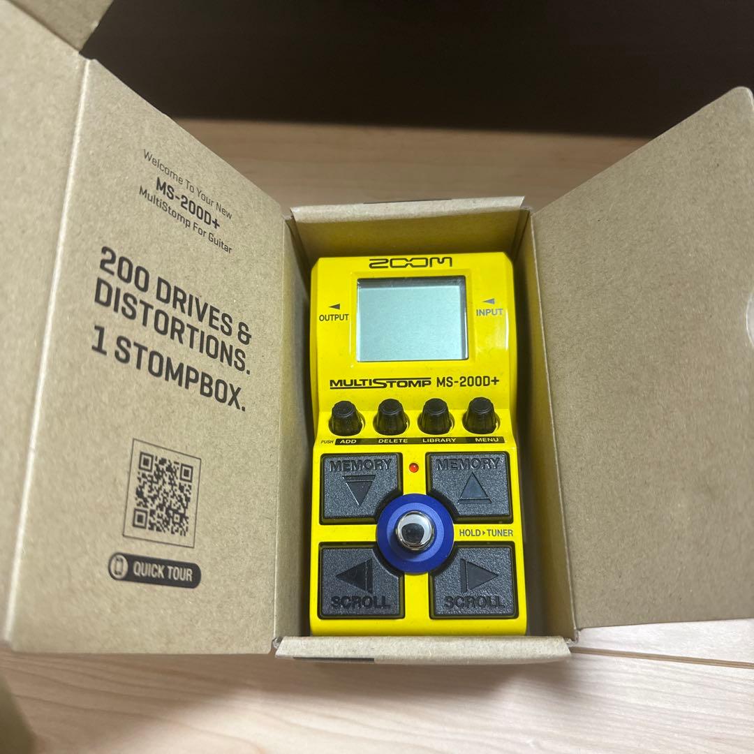 ZOOM MS-200D+ マルチストンプペダル
