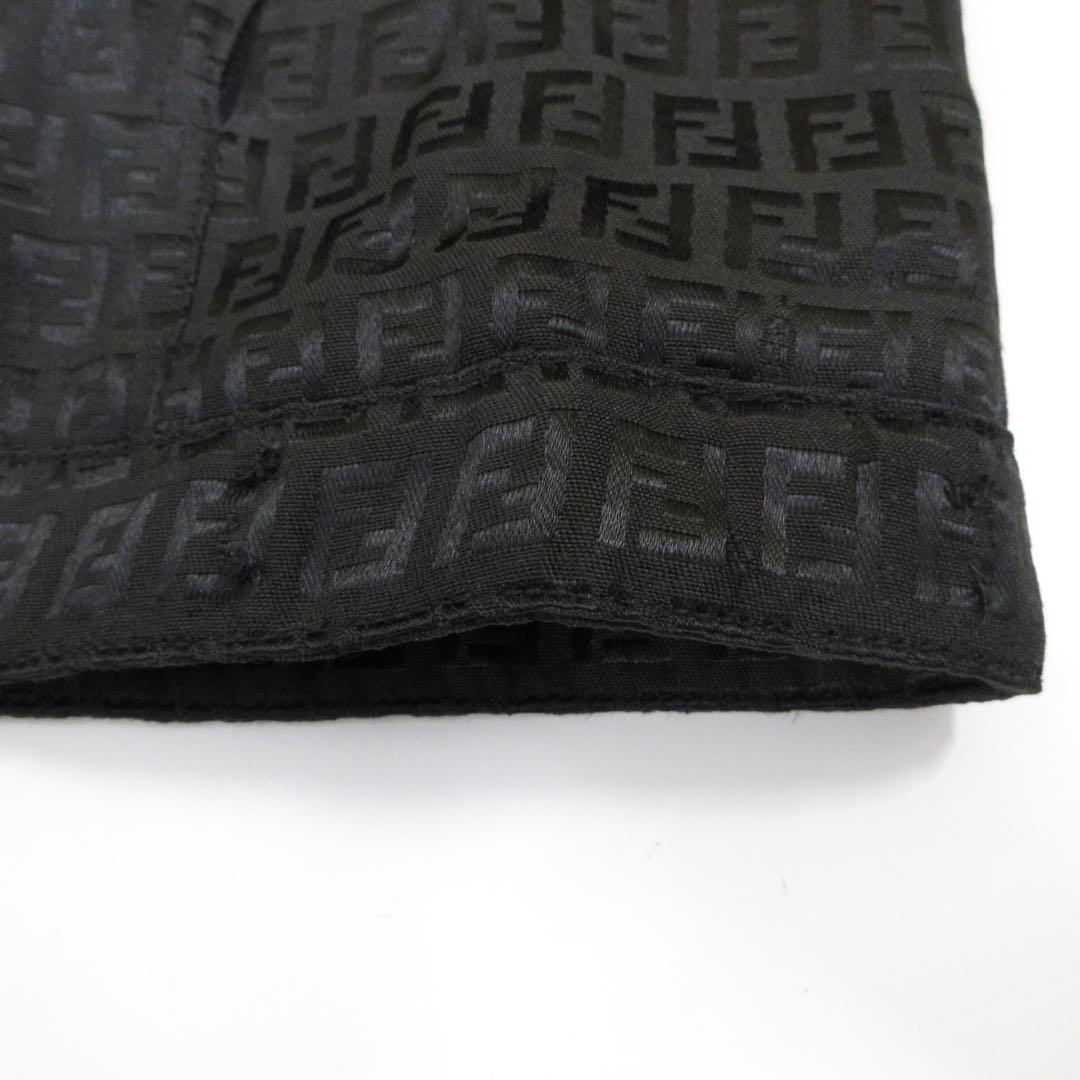 新品! FENDI フェンディ ズッカ柄 パディングライダースジャケット 42