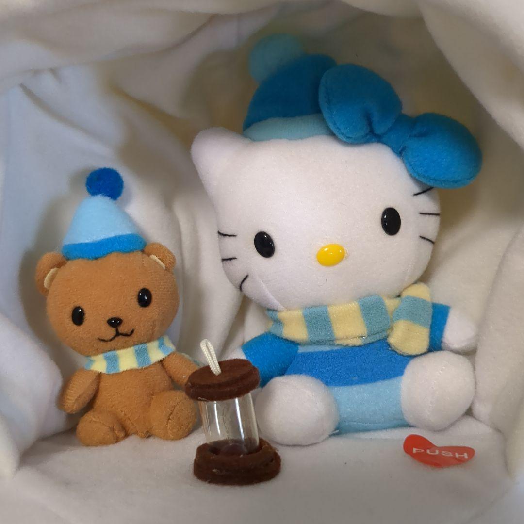 2001年　ハローキティ　サンリオキャラクター　かまくらオルゴール　動作品　ゆき