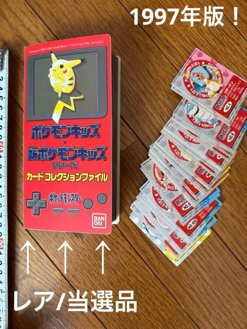 ポケモンキッズ カードコレクションファイル(レア/当選品) ＋ 同カード48枚