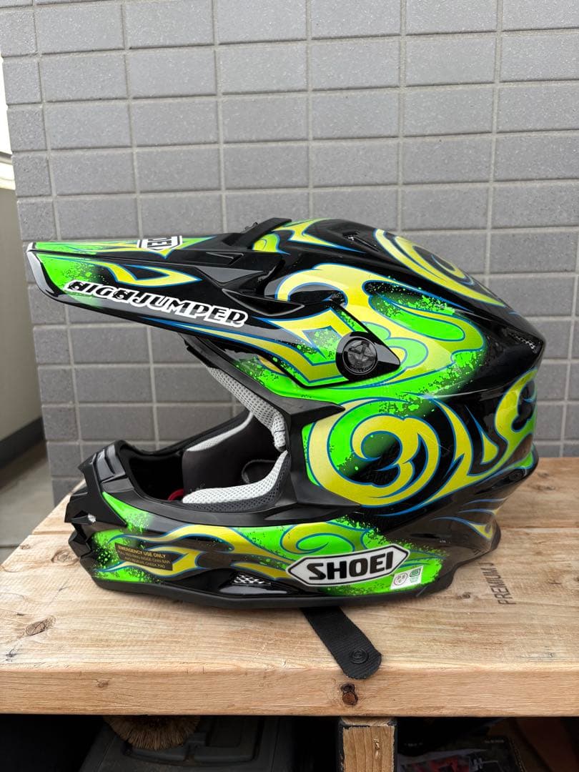 SHOEI vfx-w TAKA model ヘルメット オフロード