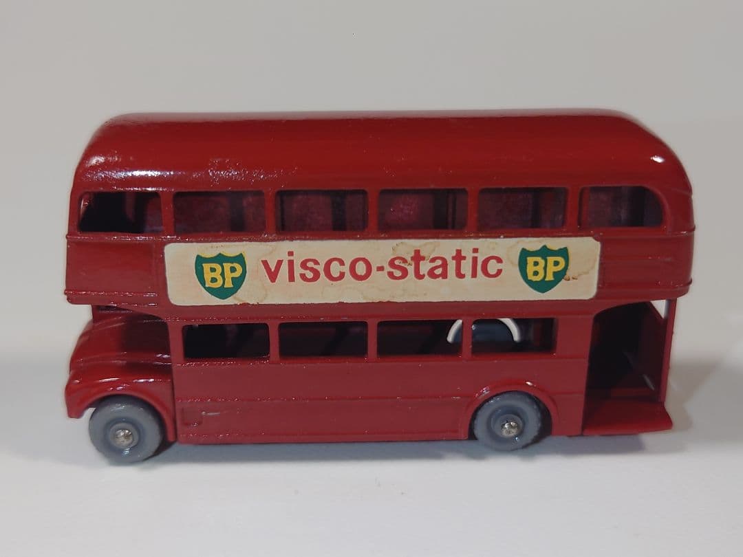 MATCHBOX No.5 LONDON BUS タイヤsilver 座席無し