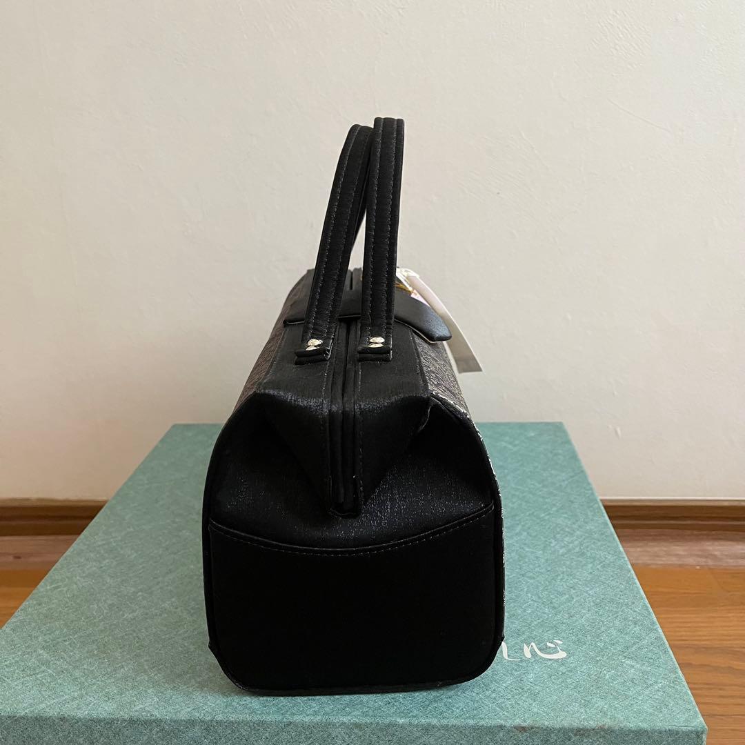 【新品未使用】西陣織 おしゃれ草履＆バッグセット Mサイズ シックモダン