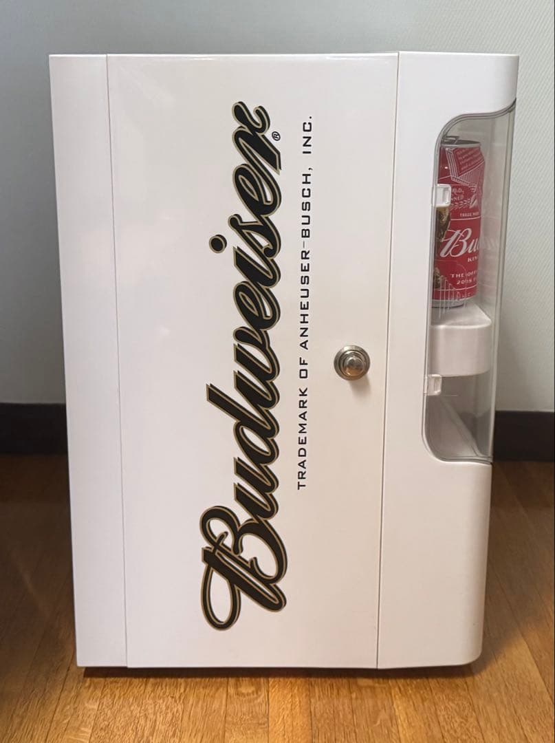 【希少・動作確認済】 バドワイザー ミニ自動販売機型冷蔵庫